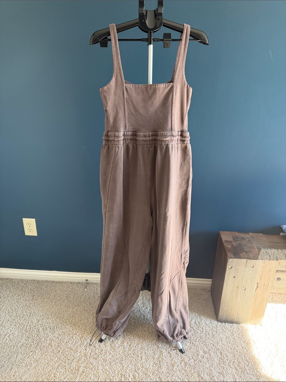 FP Movement by Free People Dusty Mauve Utility Jumpsuit
